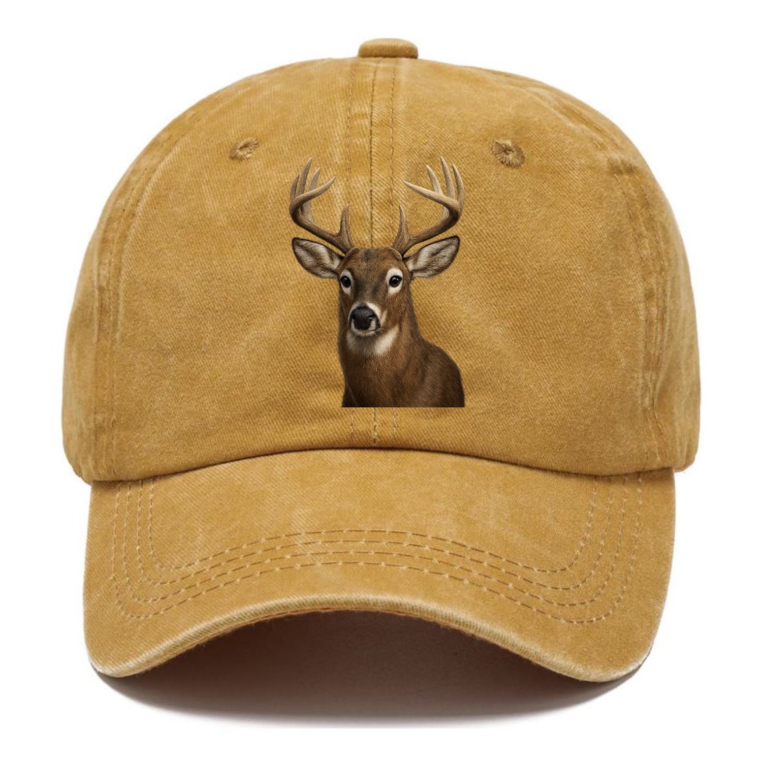 deer portrait design Hat