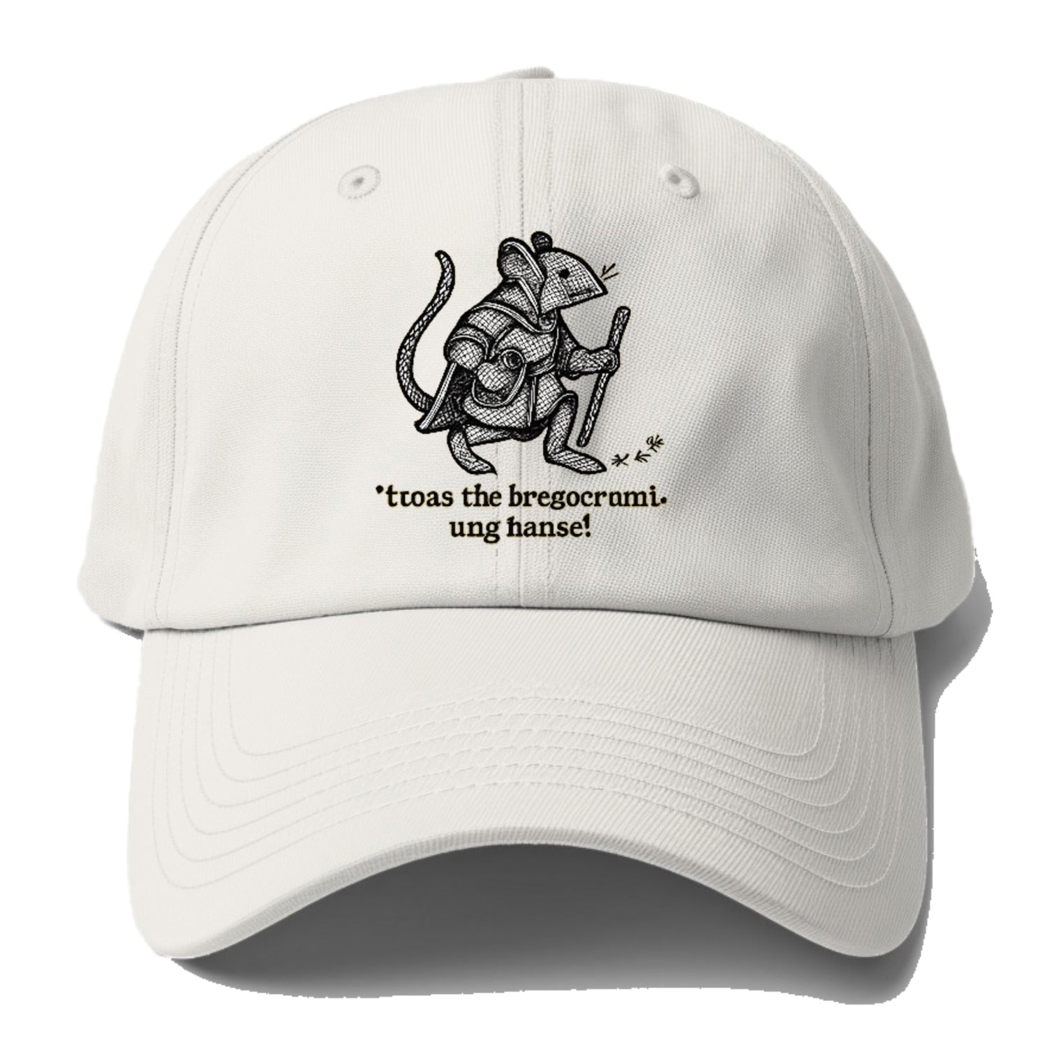 fantasyanimalillustrationwithtext Hat