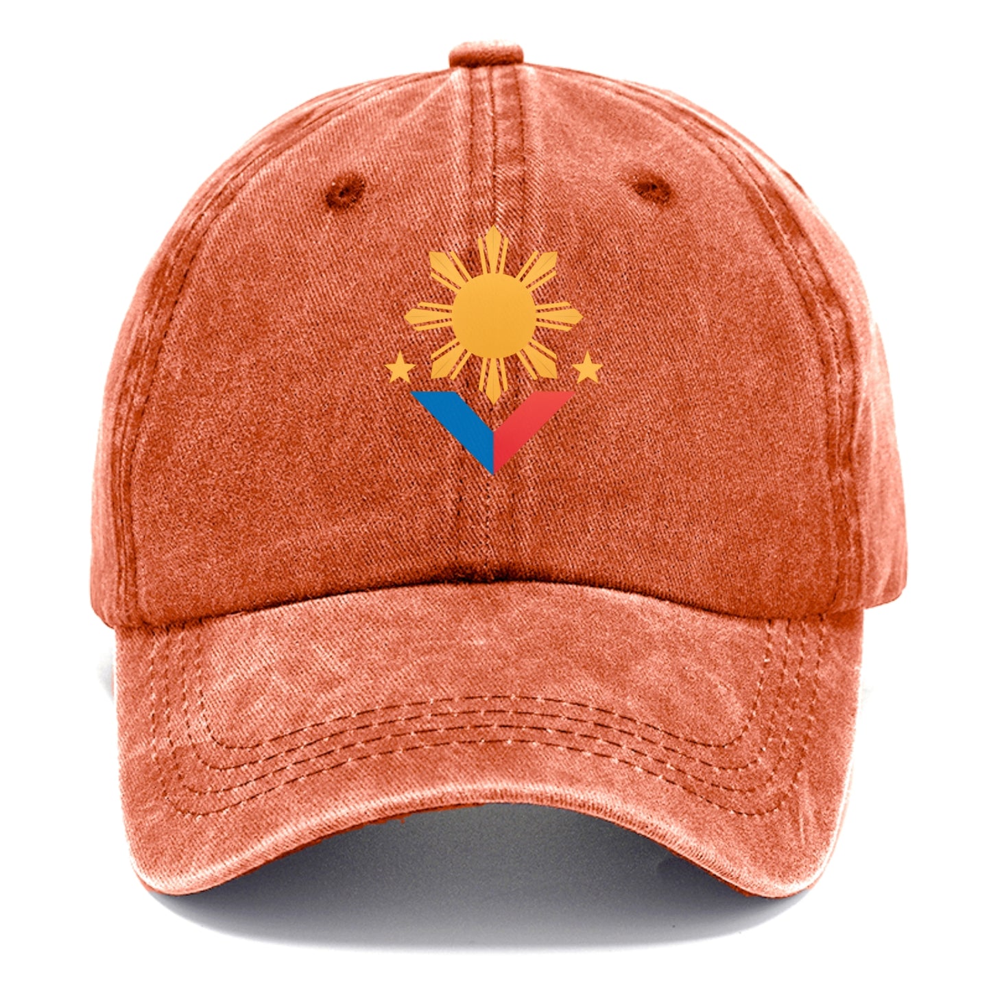 philippines flag sun and Hat
