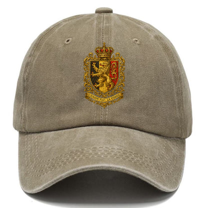 belgium heritage lion badge Hat