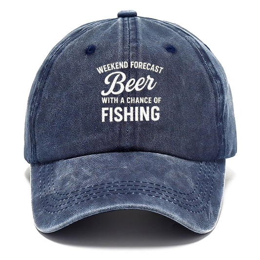 beer fishing weekend forecast design Hat