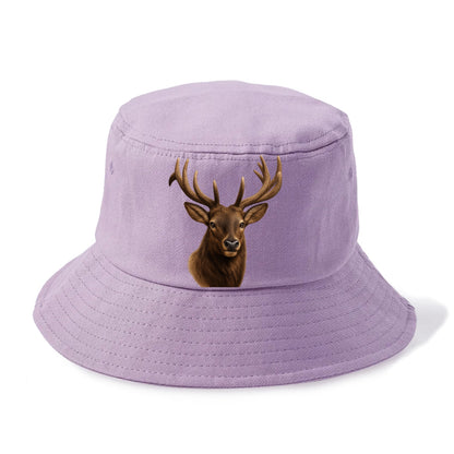 elk portrait design Hat