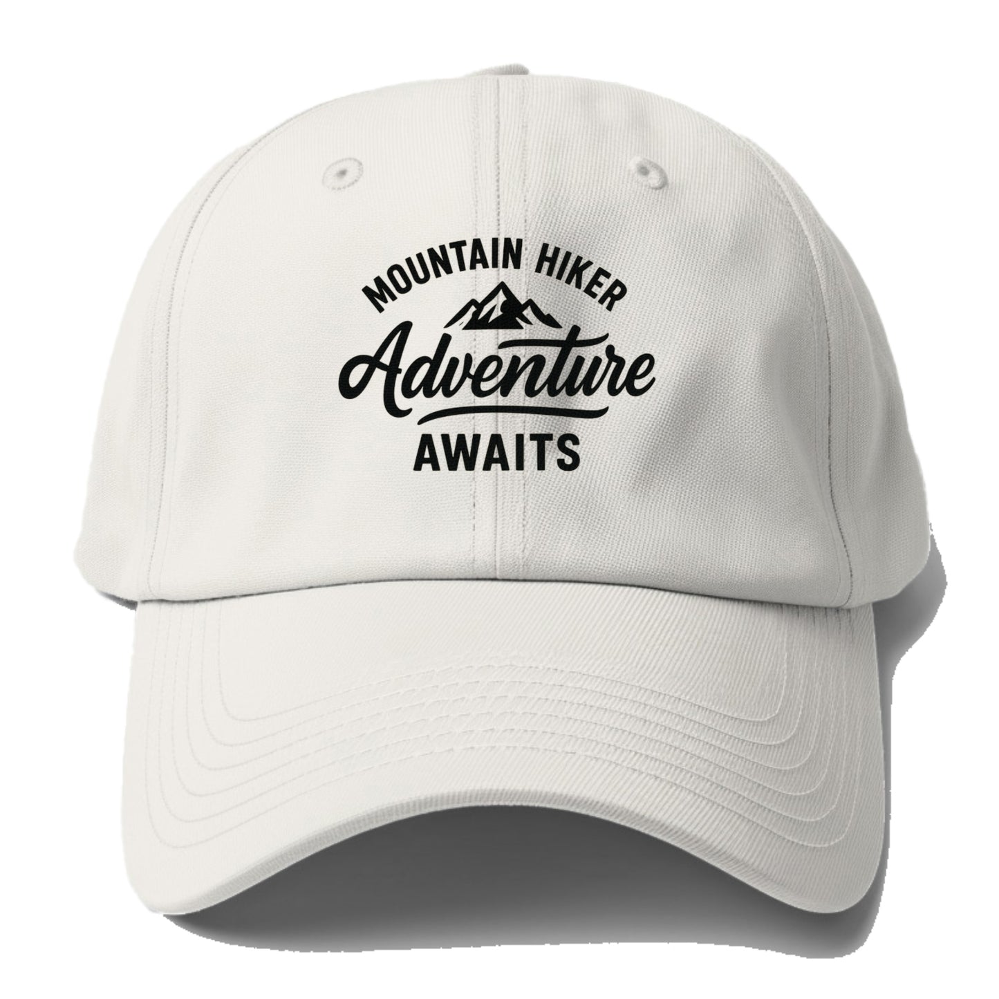mountain adventure awaits hat design Hat