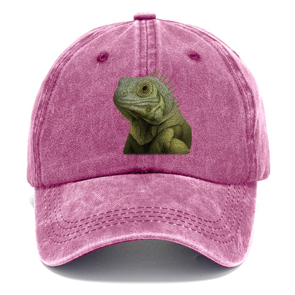 chameleon portrait design Hat
