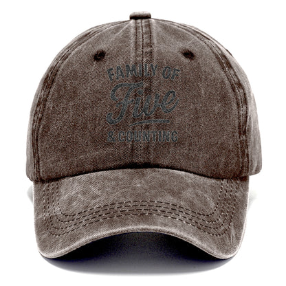 five & growing family collection Hat