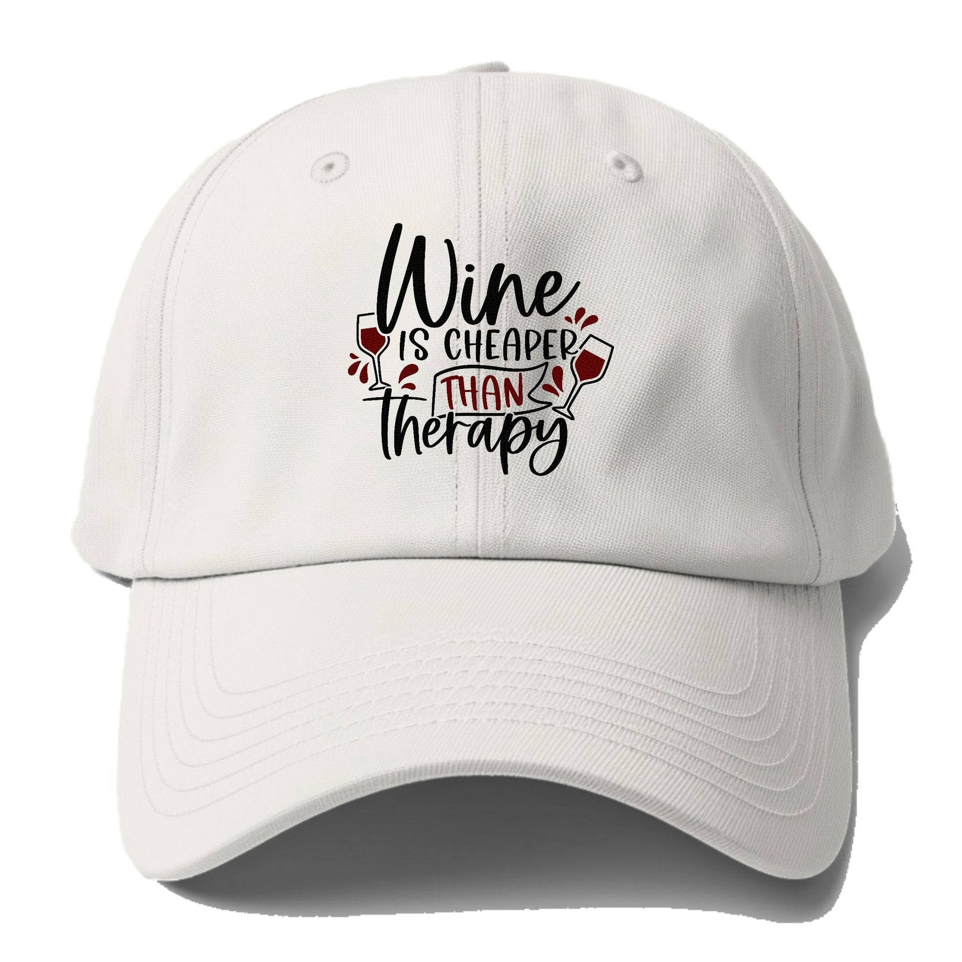 wine is cheaper than therapy Hat