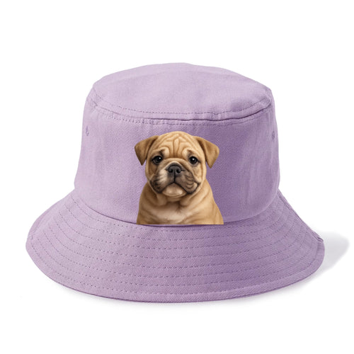 Bulldog Puppy: Charming & Loyal Companion Bucket Hat