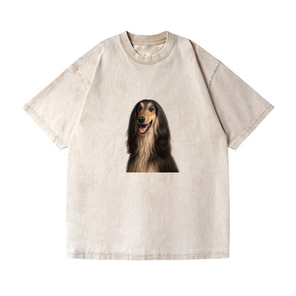 afghan hound portrait design Hat