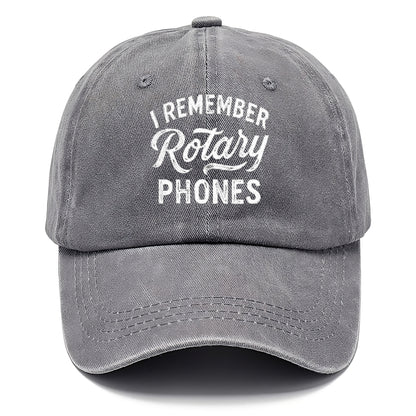 remembering rotary phones and simpler times Hat
