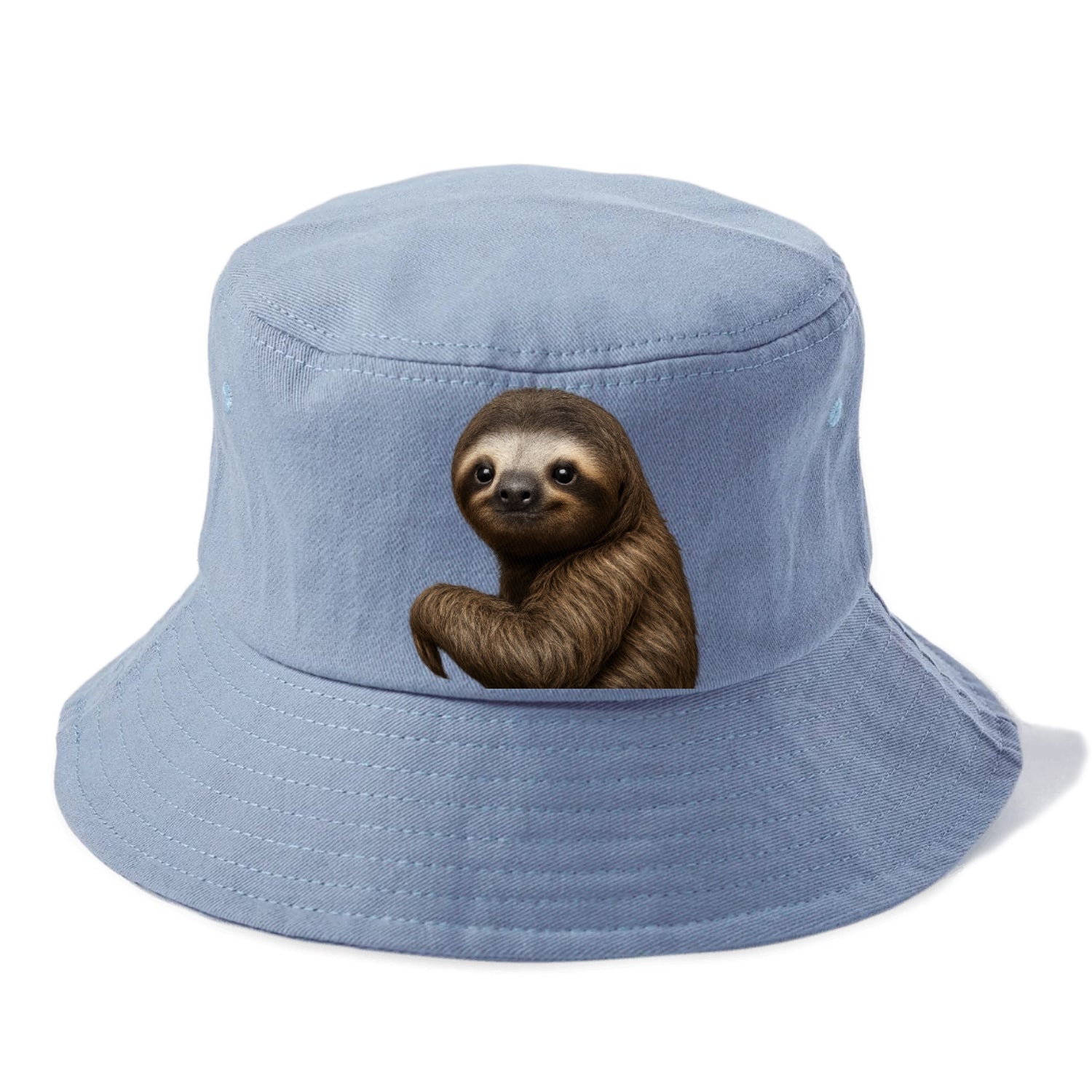 sloth portrait design Hat