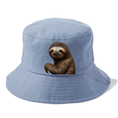 sloth portrait design Hat
