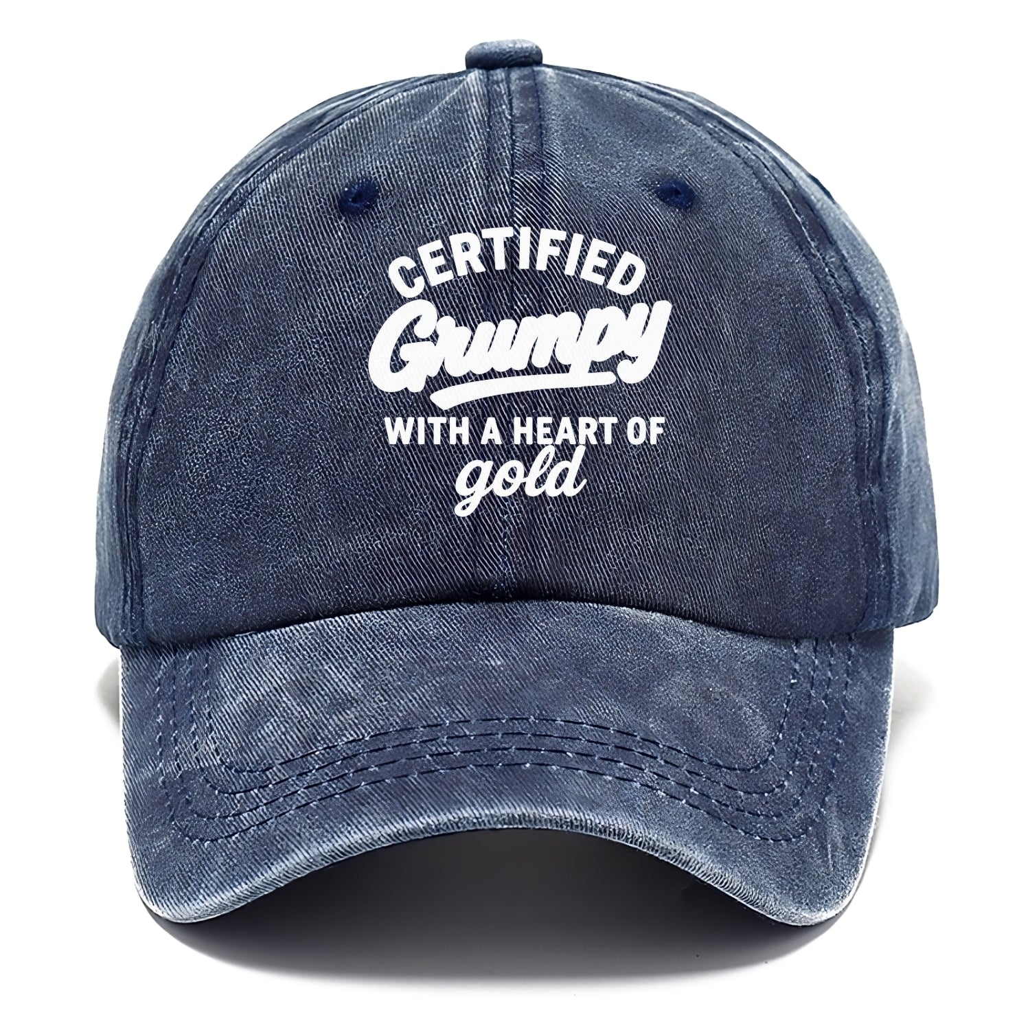 certified grumpy heart of gold Hat