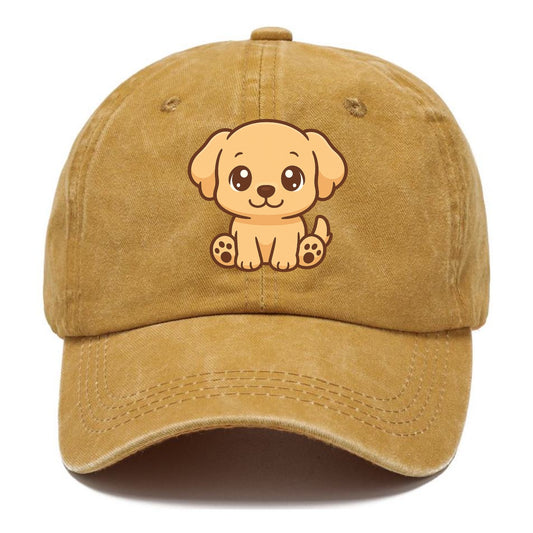 golden-retriever-pure-joy Hat
