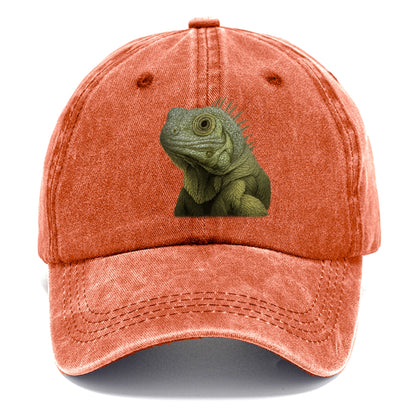 chameleon portrait design Hat