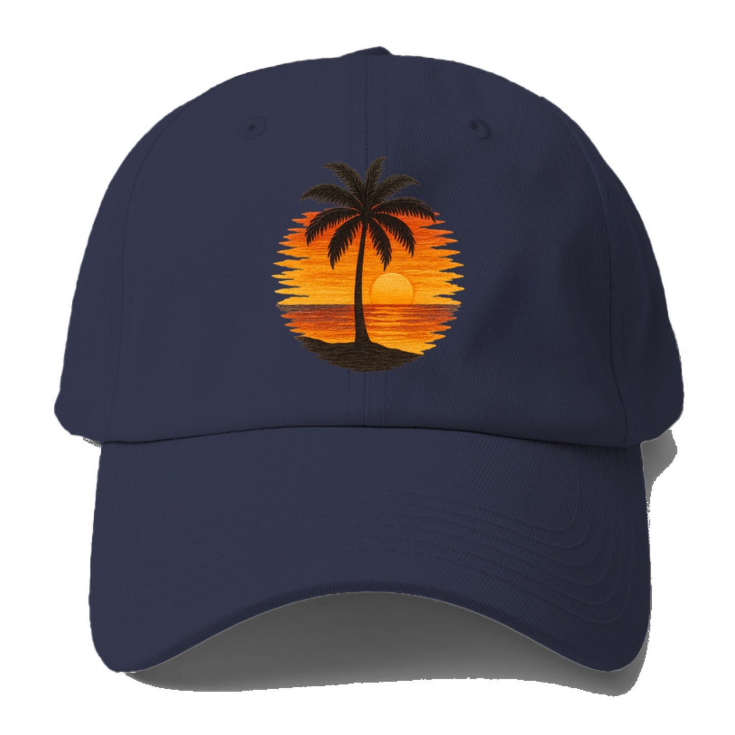 sunset palms paradise Hat