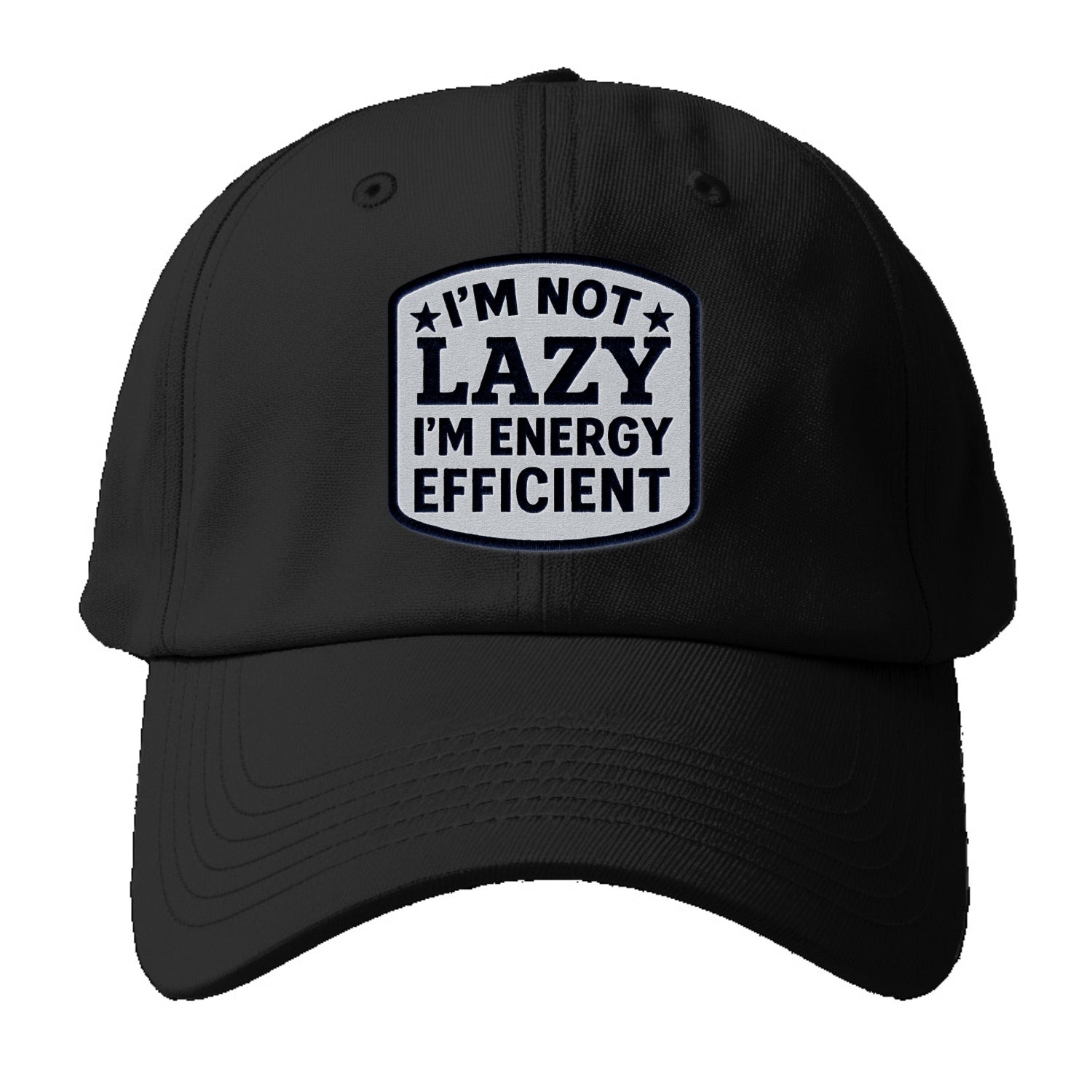 humorous slogan patch Hat