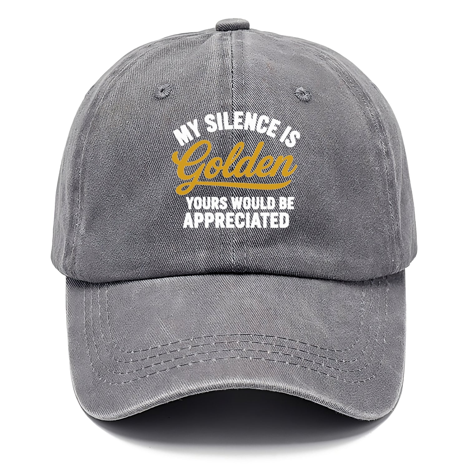 silence is golden appreciated humor Hat