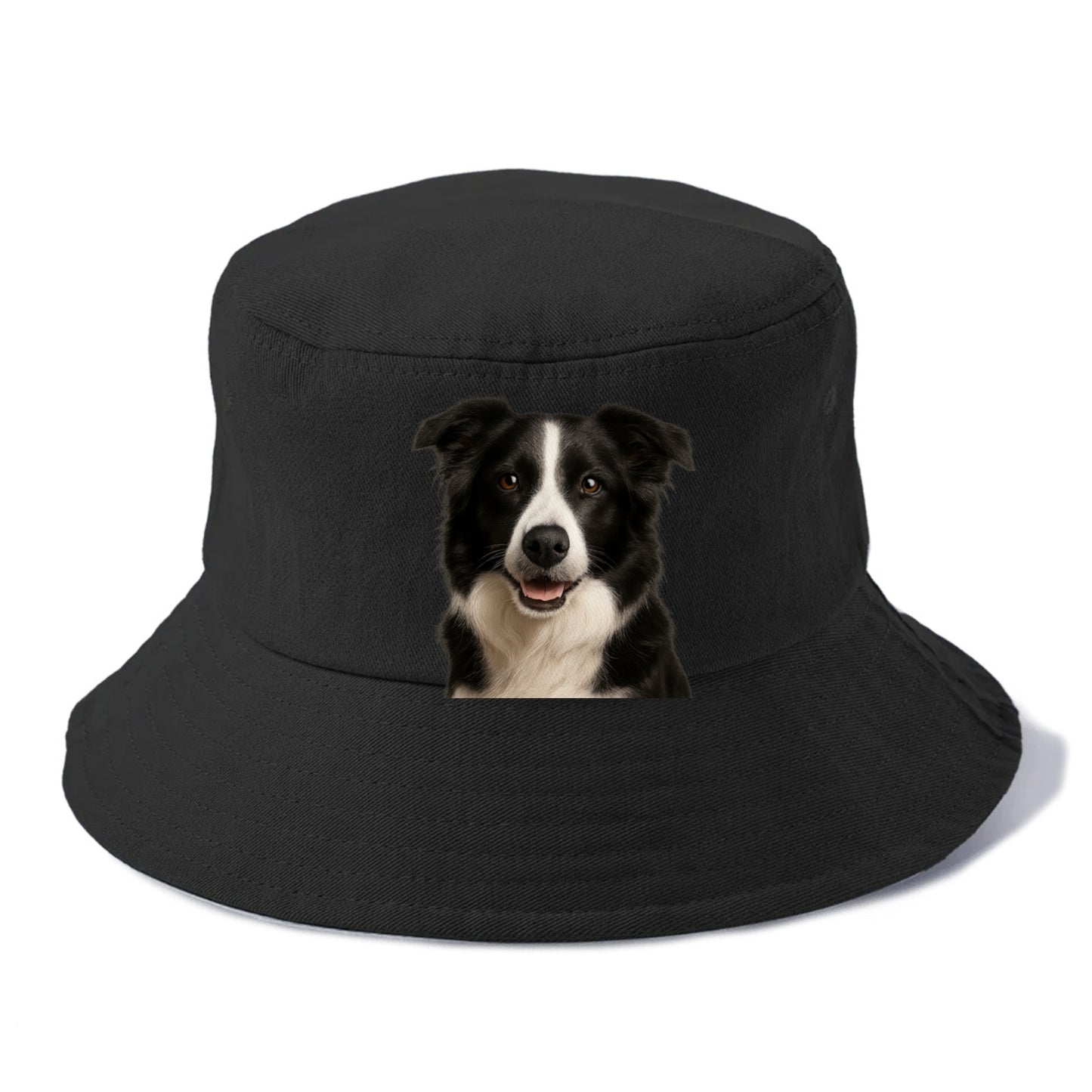 border collie: agile mind, loyal heart Hat