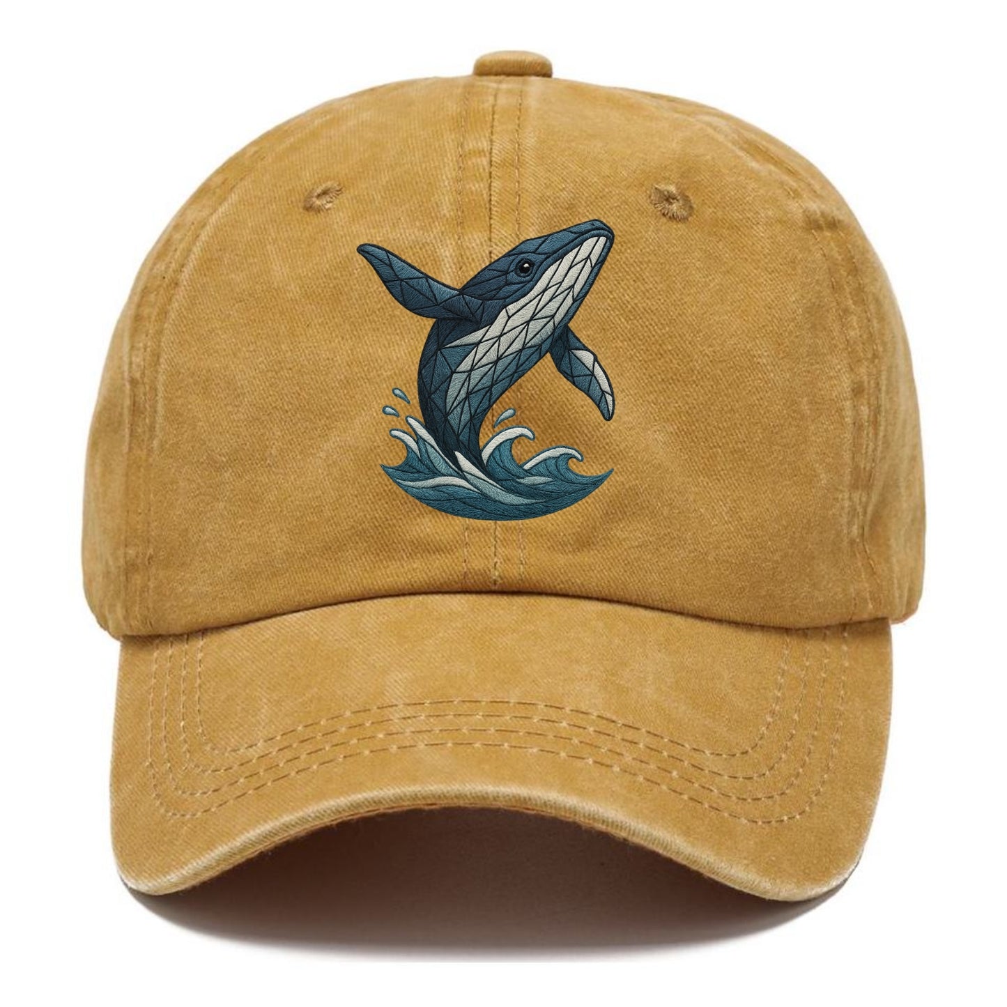 whale ocean waves Hat