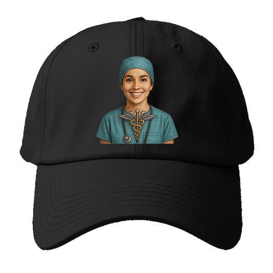 smiling healthcare hero portrait Hat