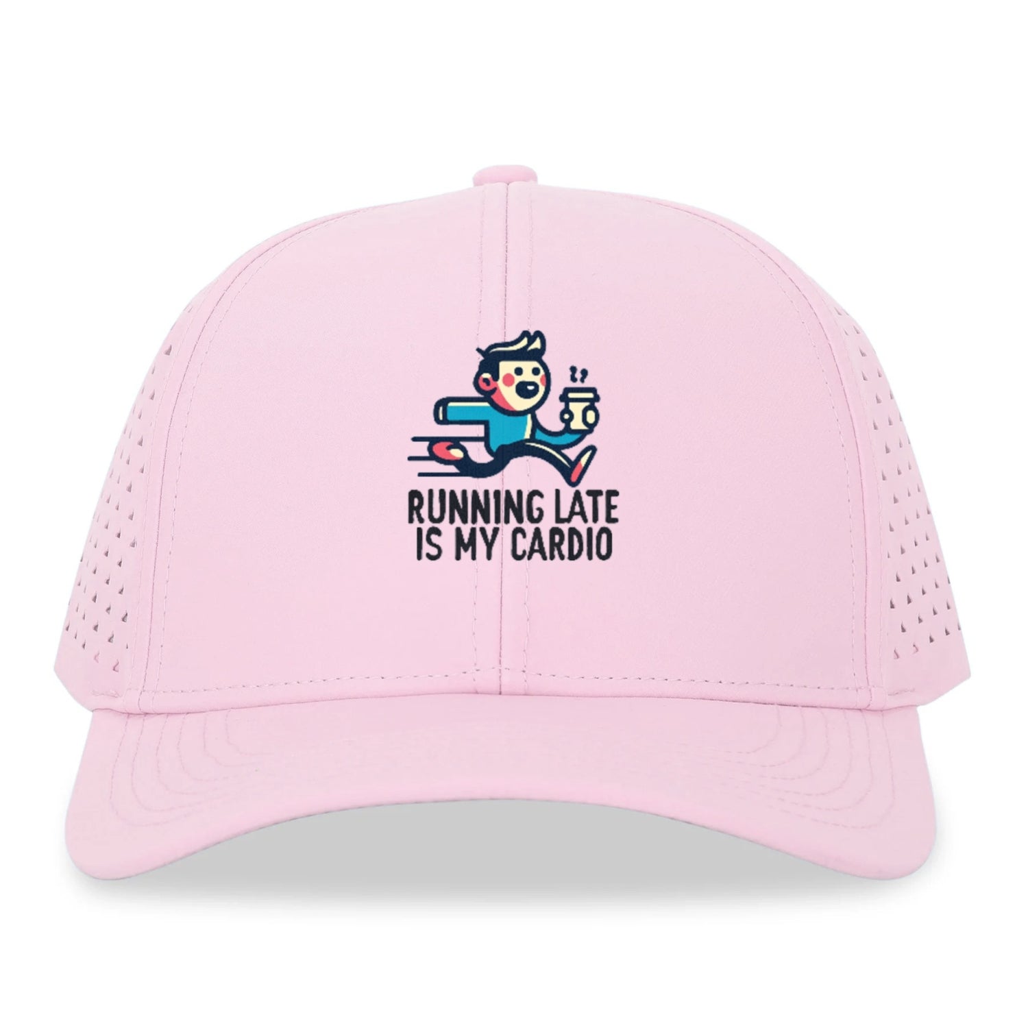 running late is my cardio Hat