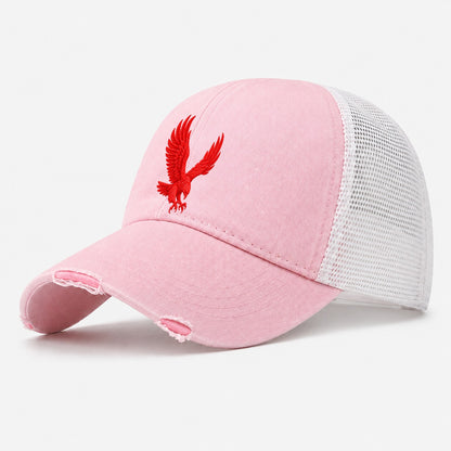 Eagle Talon Dive Micro Motion Mark Washed Trucker Hat – Light Pink