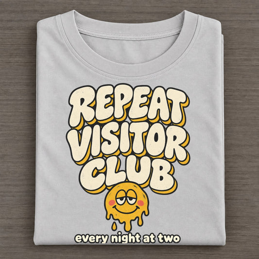 Early Risers Running On Fumes Club Classic T-shirt – Grey