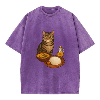 bengali-fish-curry-cat-charm Hat