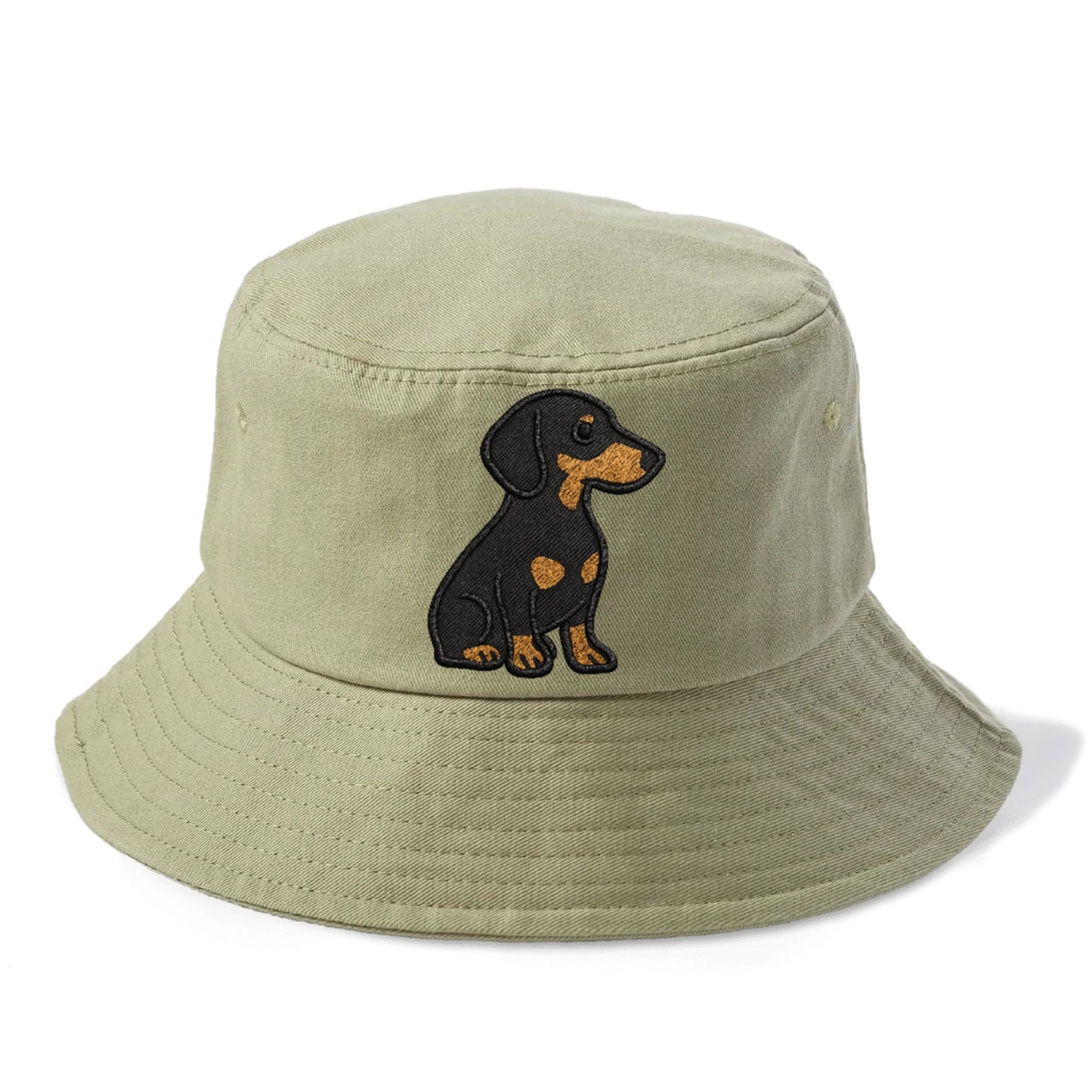 dachshund-black-and-tan-loyal-companion Hat