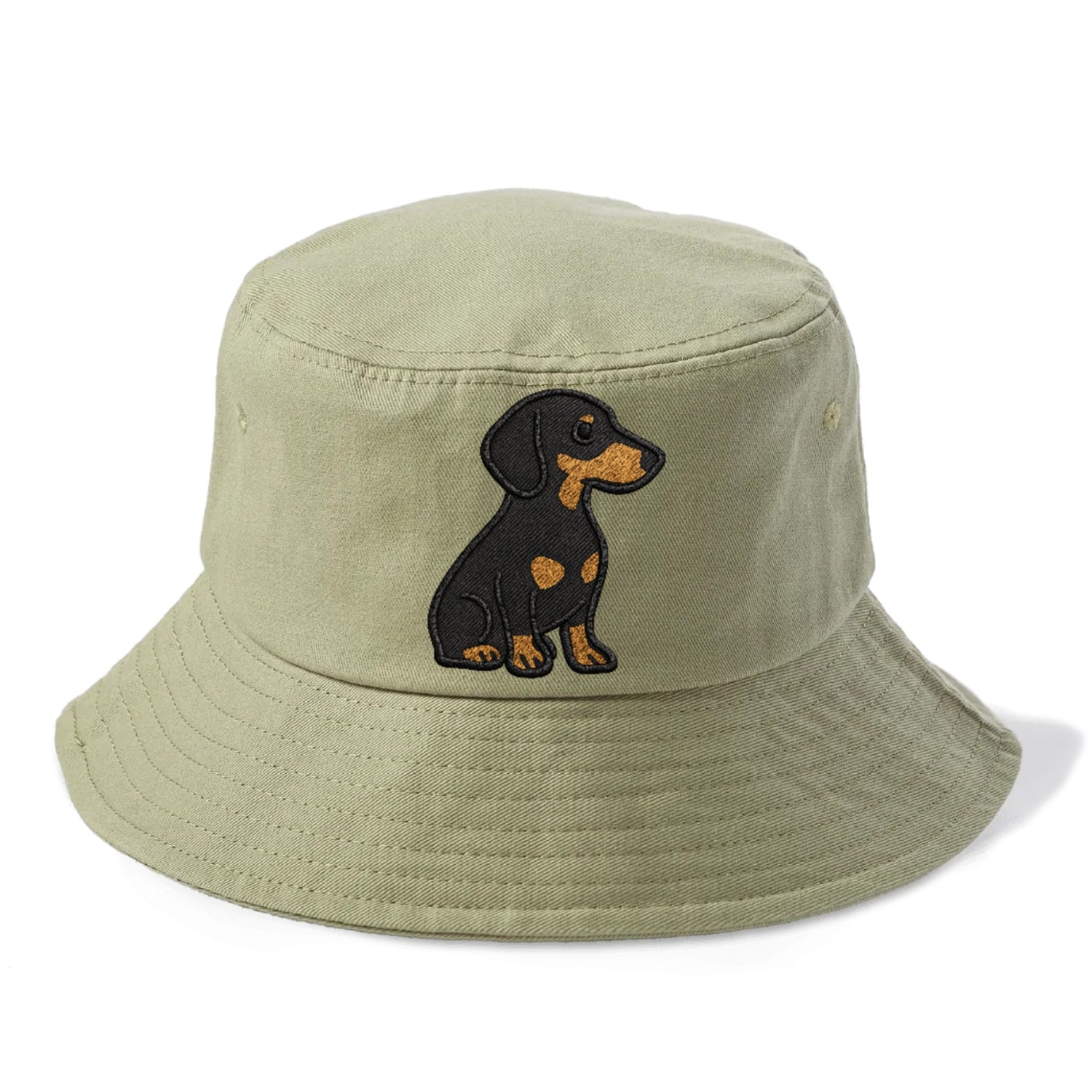 dachshund-black-and-tan-loyal-companion Hat