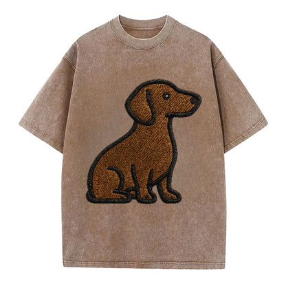 chocolate-brown-dachshund-loyal-charm Hat