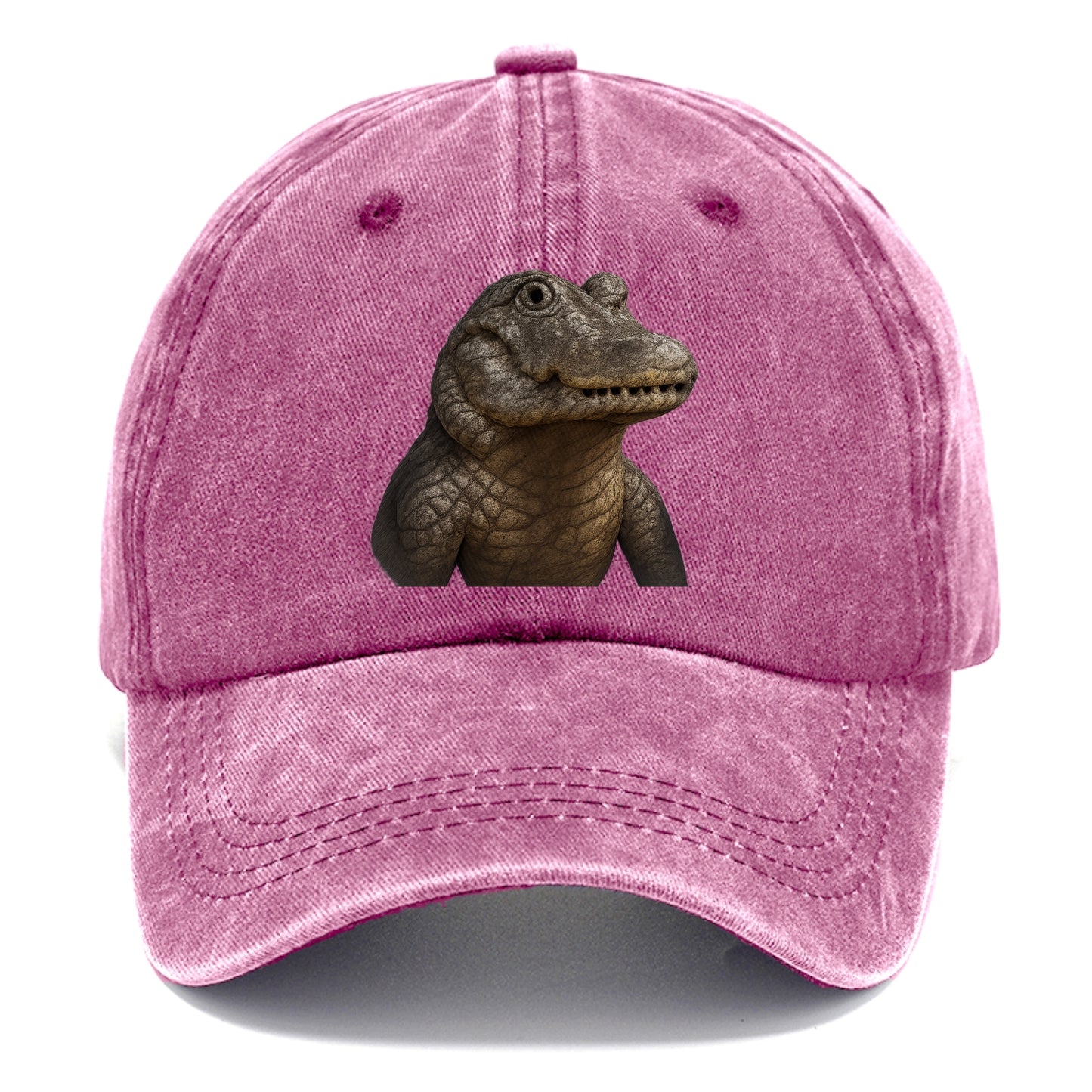 alligator portrait design Hat