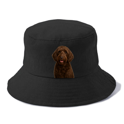 labradoodle portrait design Hat