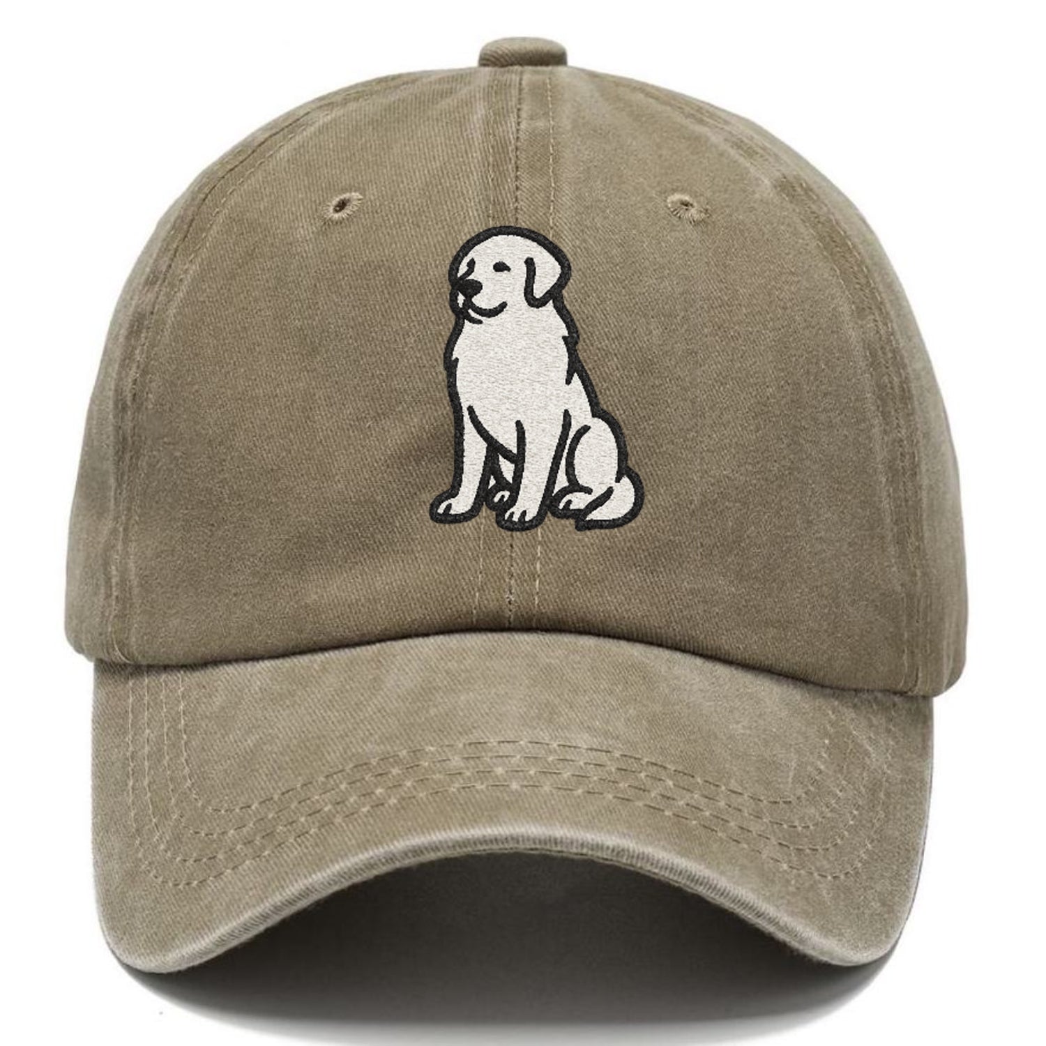 Great Pyrenees White Hat