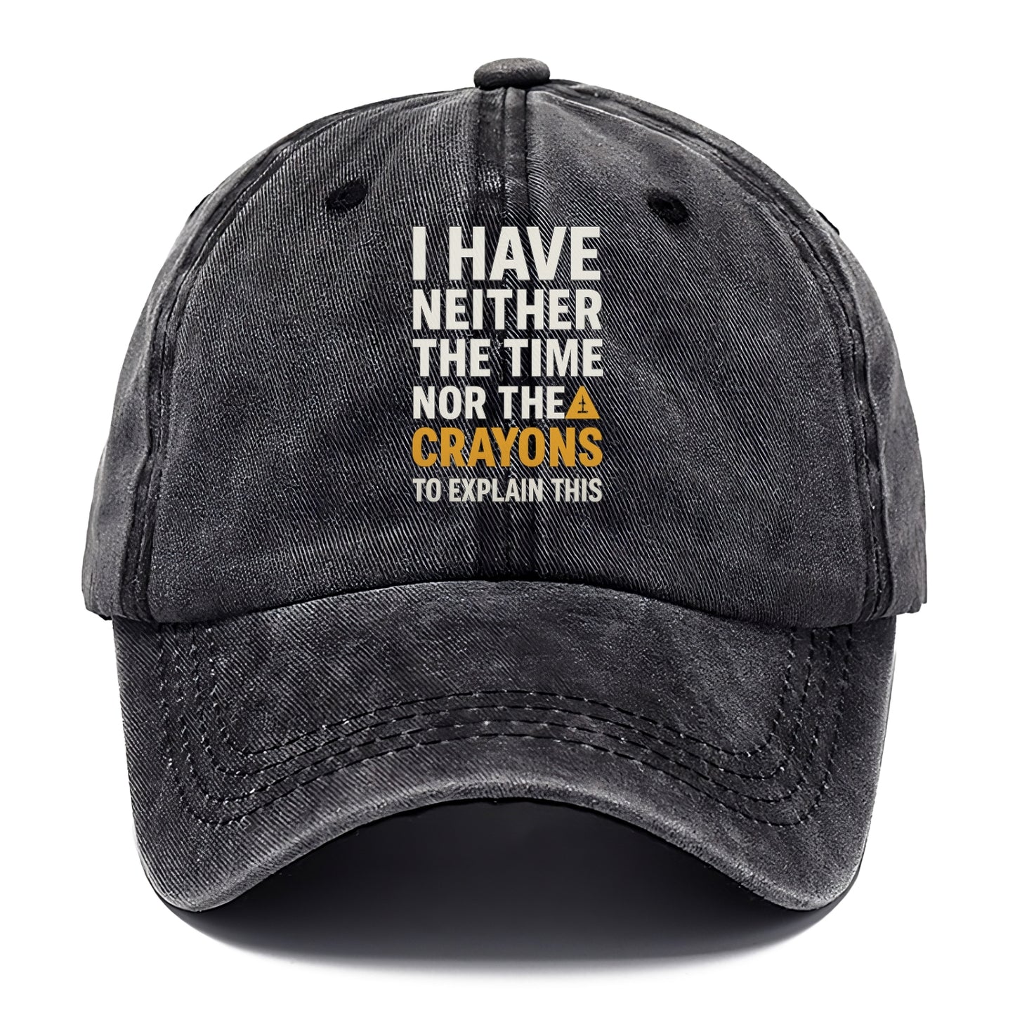 time nor crayons Hat