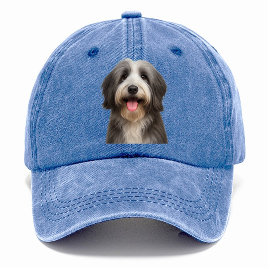 bearded collie: spirited, shaggy soul Hat