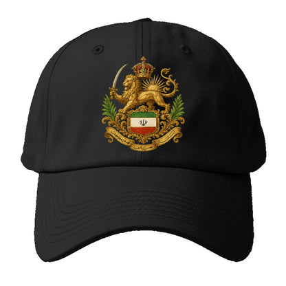 iran heritage lion badge Hat