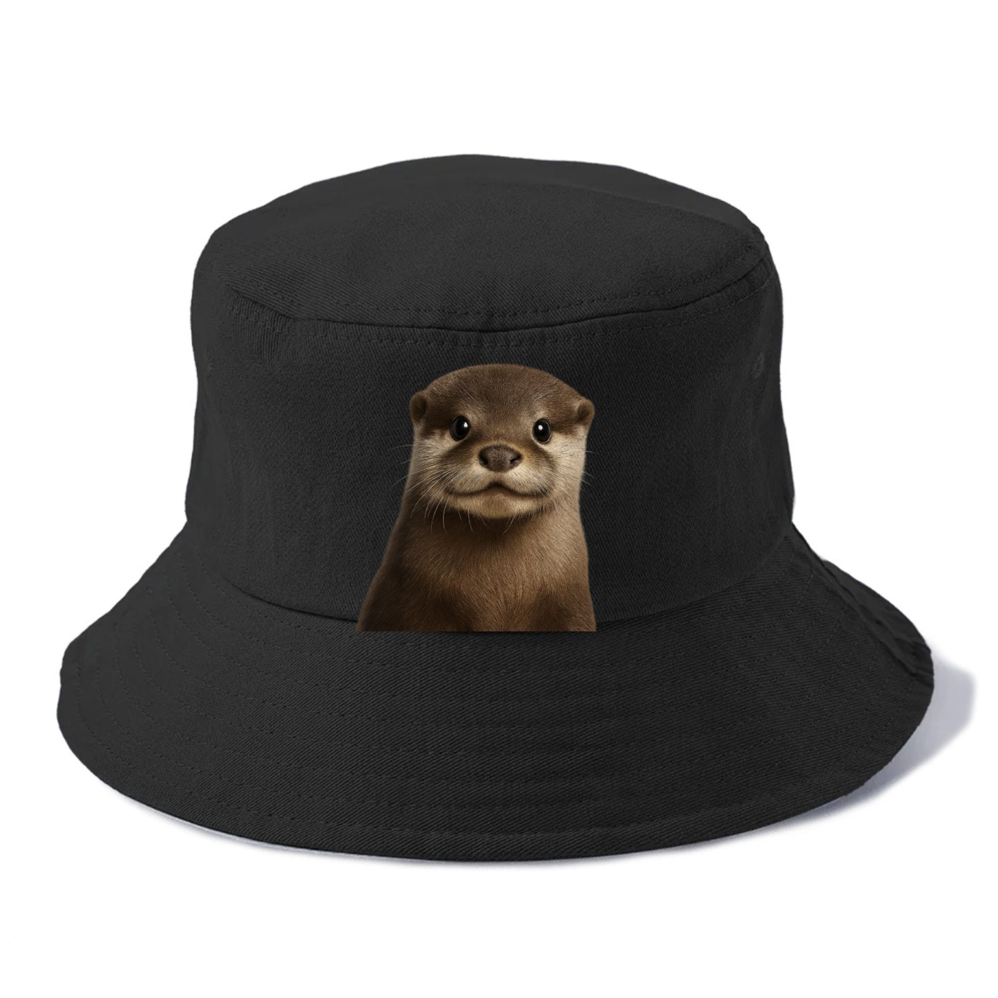 otter portrait design Hat