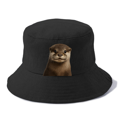 otter portrait design Hat