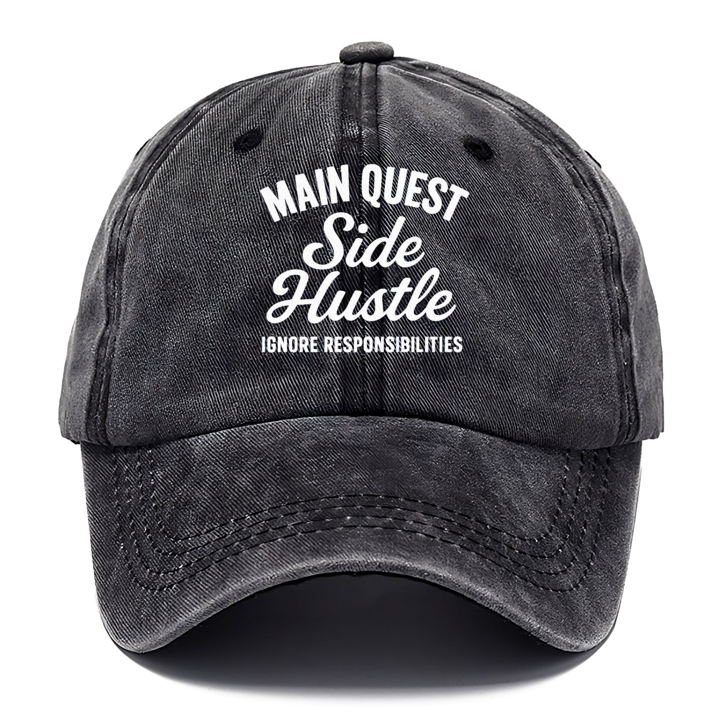 main quest hustle ignore Hat