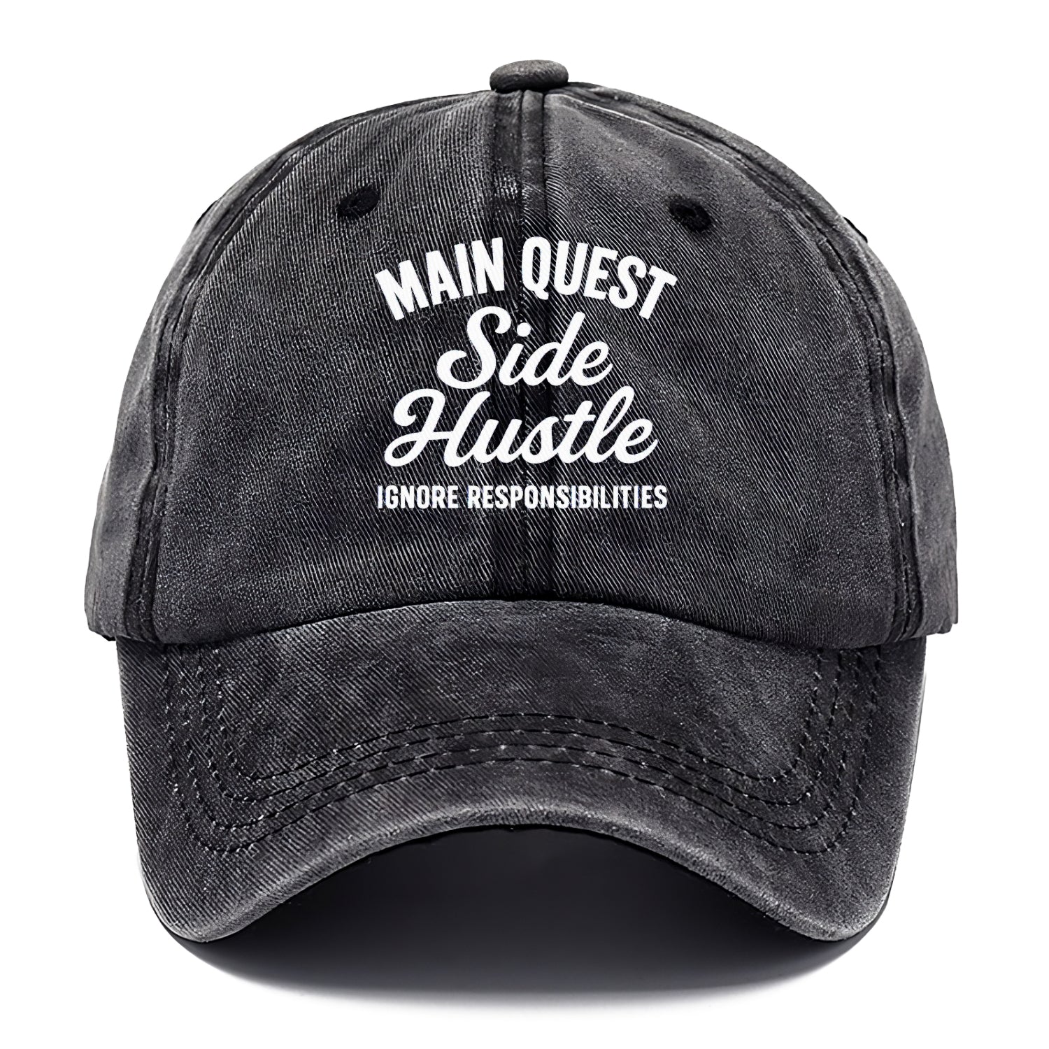 main quest hustle ignore Hat