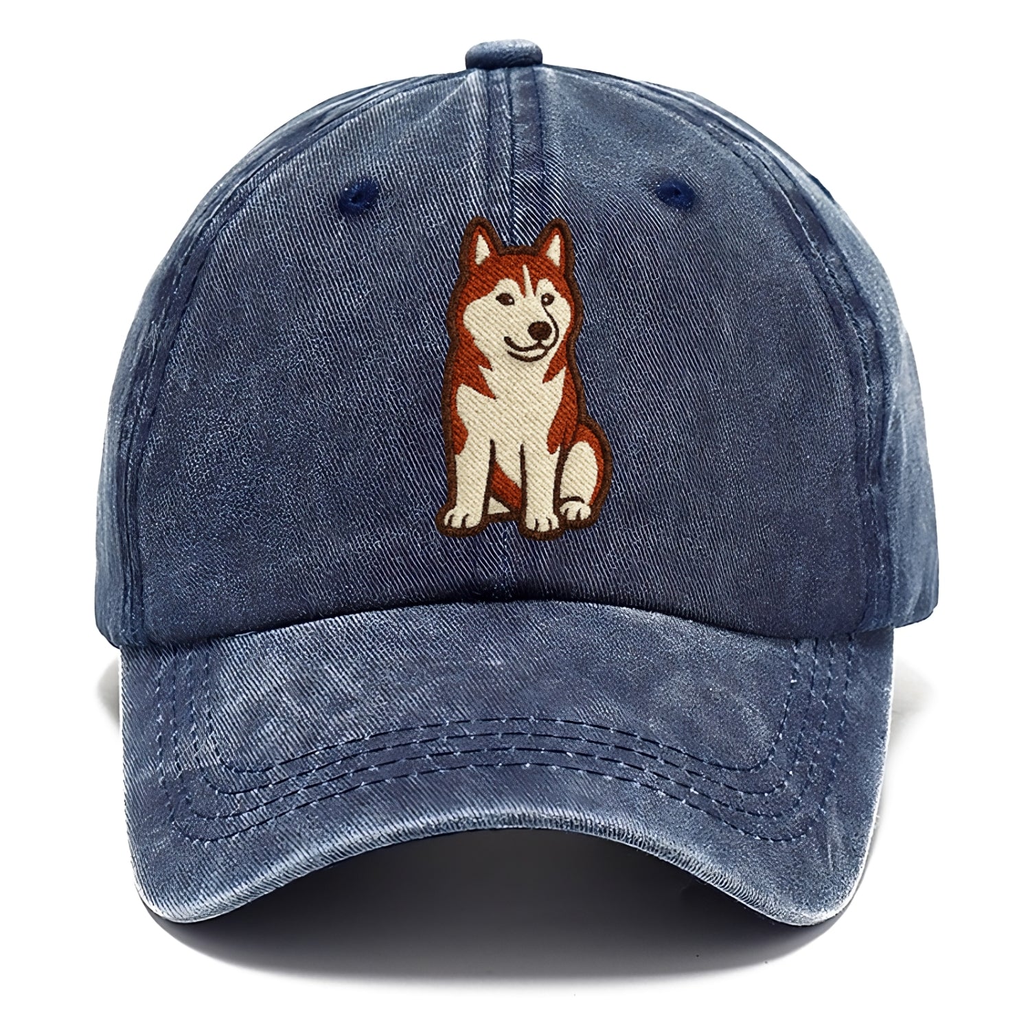 siberian-husky-red-white-loyal-spirit Hat