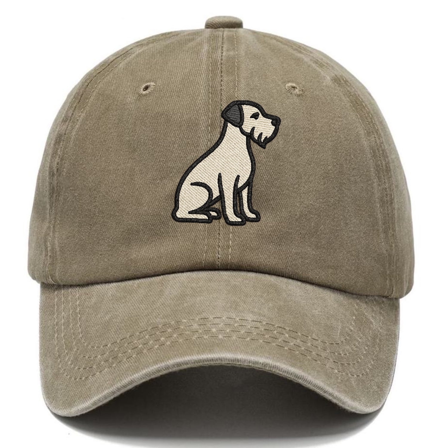 Cesky Terrier Gray Design Hat