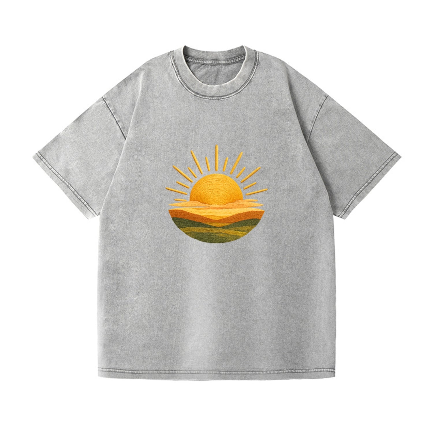 golden sunrise horizon Hat
