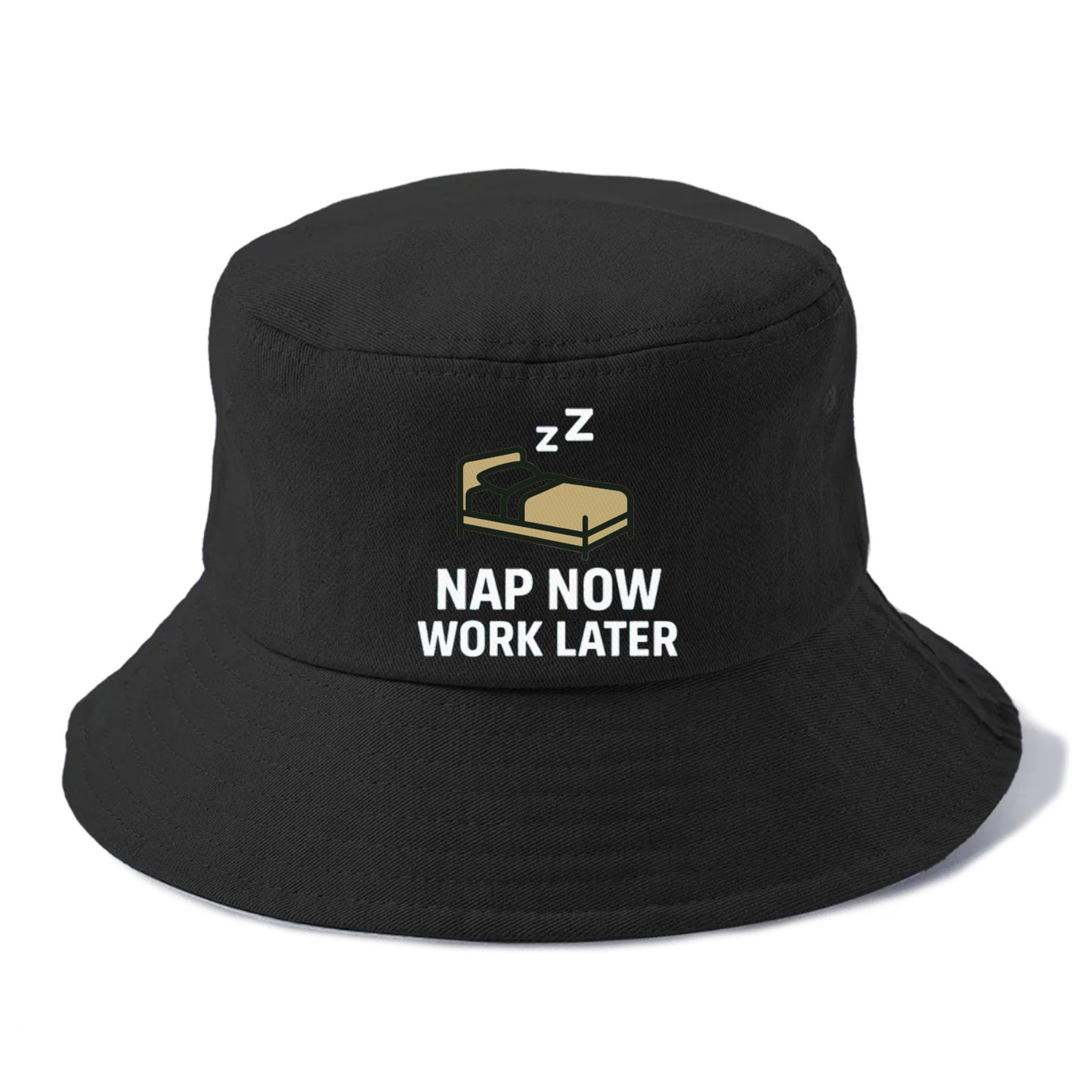 nap now work later Hat