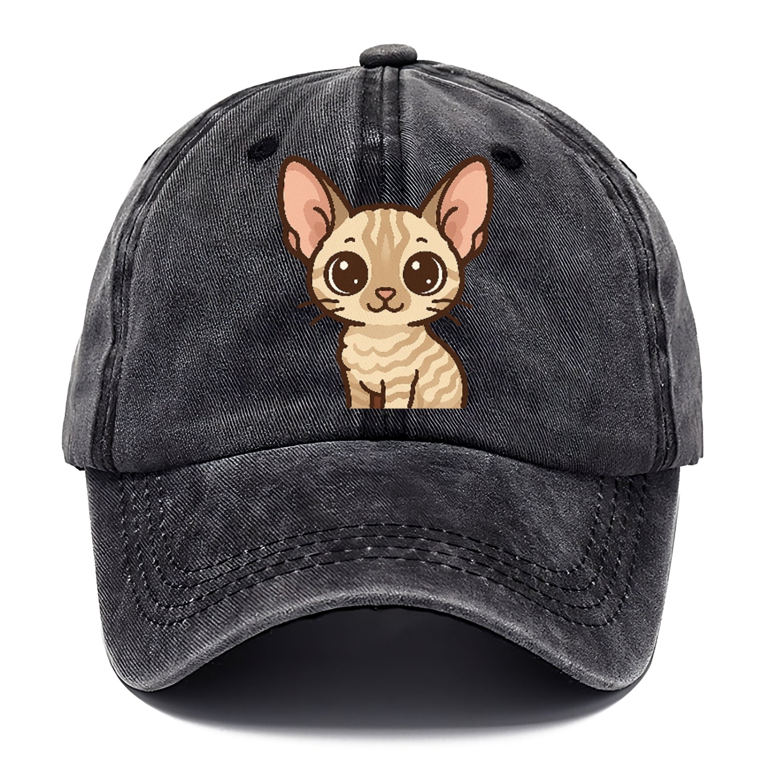 cornish-rex-sleek-unique Hat