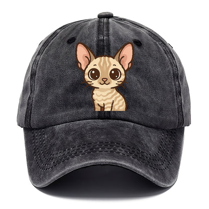 cornish-rex-sleek-unique Hat