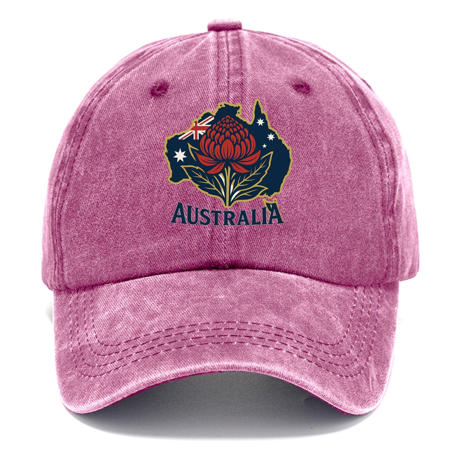 Australian Floral Map Hat