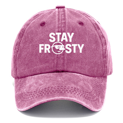 stay frosty snowman Hat