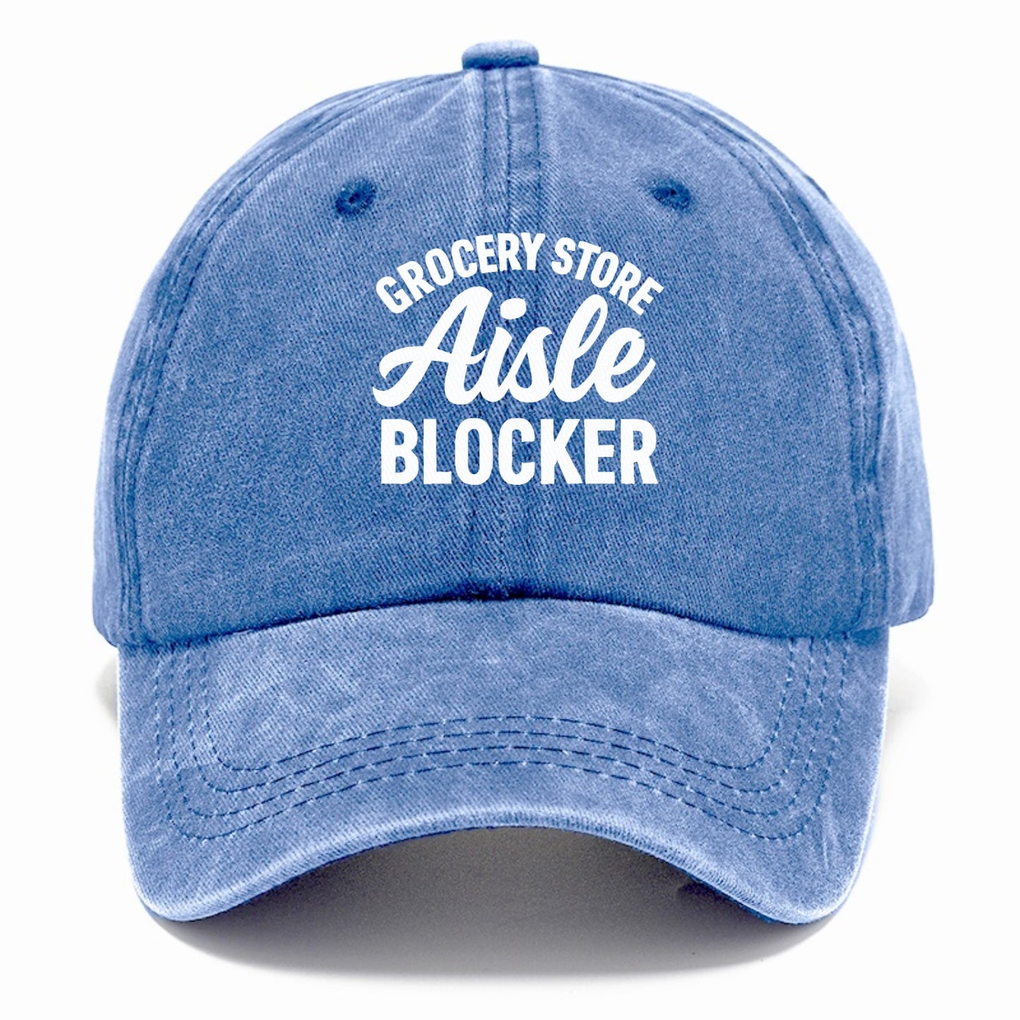 grocery store aisle blocker humor Hat